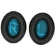 thumbnail image 4 of Almohadillas para los oídos, repuesto de reparación de cojines para auriculares, apto para QC2 QC15 AE2 AE2I QC25, negro, 4 of 5