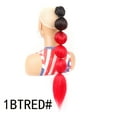 thumbnail image 4 of Extensions de Queue de Cheval Blonde pour Femmes Extension de Queue de Cheval Extra Longue Style Protecteur Queue de Cheval Enveloppante avec Attache pour Cheveux pour Cosplay Quotidien, 4 of 5