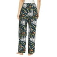 thumbnail image 3 of Goofa Cute Sloth Printed Soft Pajama Pants for Women, Wide Leg Comfy Casual Lounge Yoga Pants-X-Large, 3 of 9