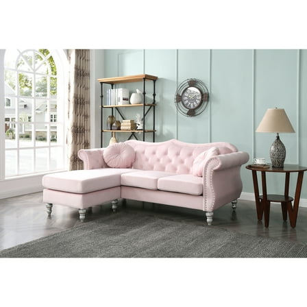 Maykoosh Victorian Elegance Sofa Chaise , Pink