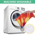 thumbnail image 6 of Colorful Tie Dye Mandala Pattern Square Tablecloth,Waterproof Square Table Cover,Wipeable Spillproof Washable Table Cover for Home Kitchen Party Decor 42"X42"(107x107cm), 6 of 6