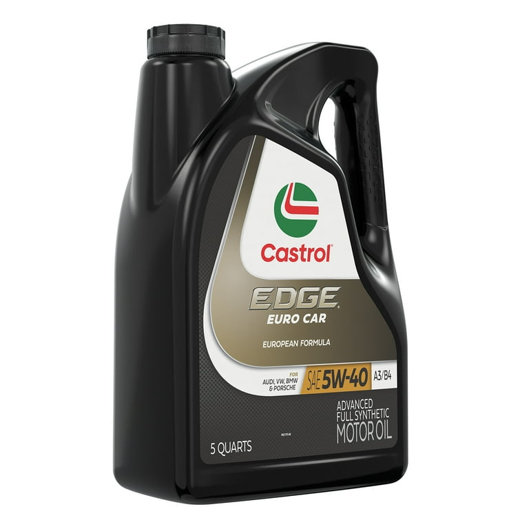 Castrol EDGE 5W-40 A3/B4　8L Castrol EDGE Euro 5W-40 A3/B4 Advanced Full Synthetic Motor
