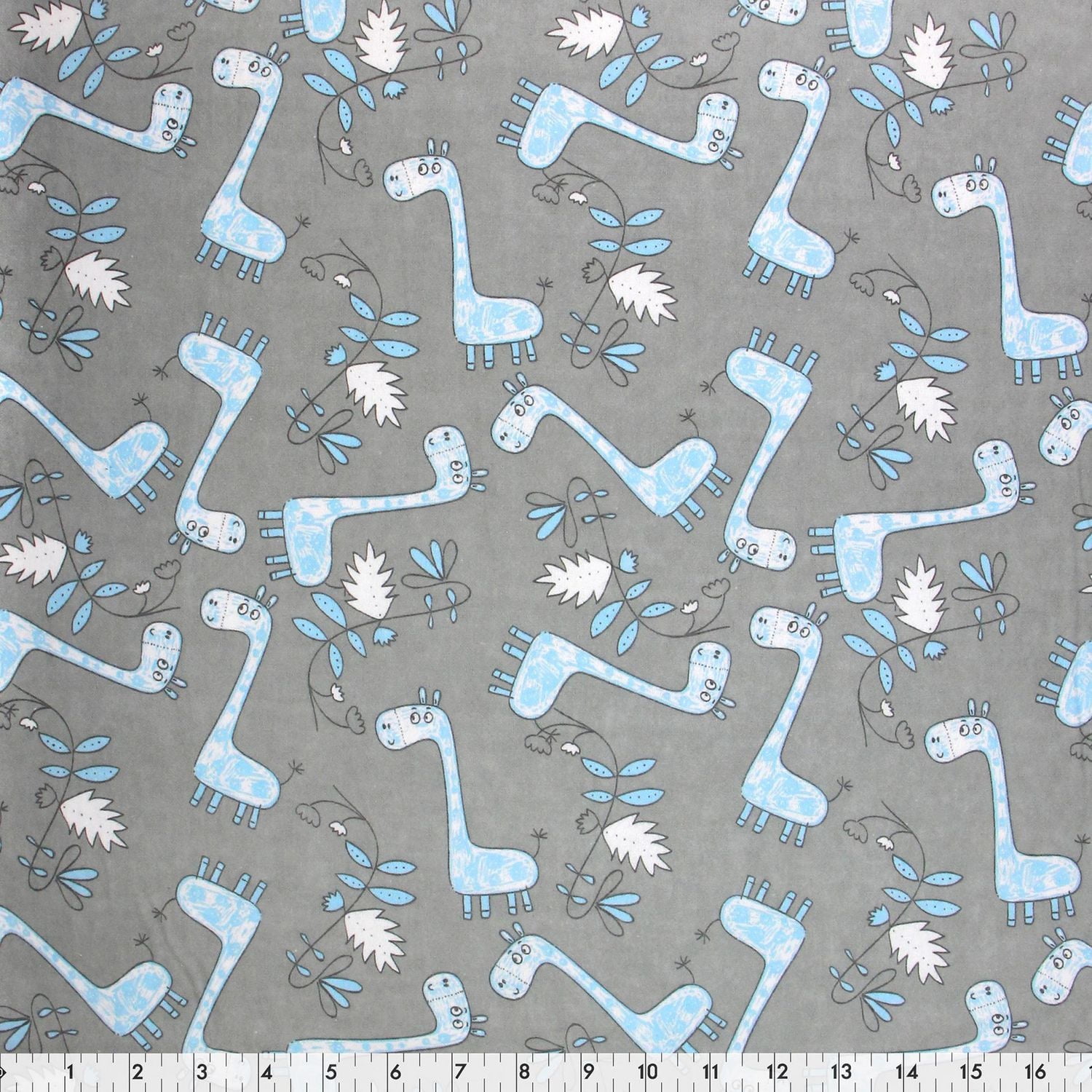 Fabric Creations Baby Boy Flannel Pre-Cut Pack, 4 x 1/2 yd