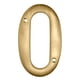 thumbnail image 1 of Número 0 Hy-Ko Latón Dorado 10.16 Cm, 1 of 3