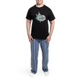 thumbnail image 5 of CafePress - Shark Birthday Pajamas - Men's Dark Loose Fit Cotton Pajama Set, 5 of 7