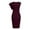 Red, variant on TJAZFJPA Linen Dresses Temperament V Neck Ruffle Sexy Fashion Bag Dress Knit Dresses for Women Pleated Dress for Women