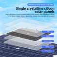 thumbnail image 3 of Ventilador con energía solar de 20 W - Ventilación de panel solar USB impermeable, 3 of 8