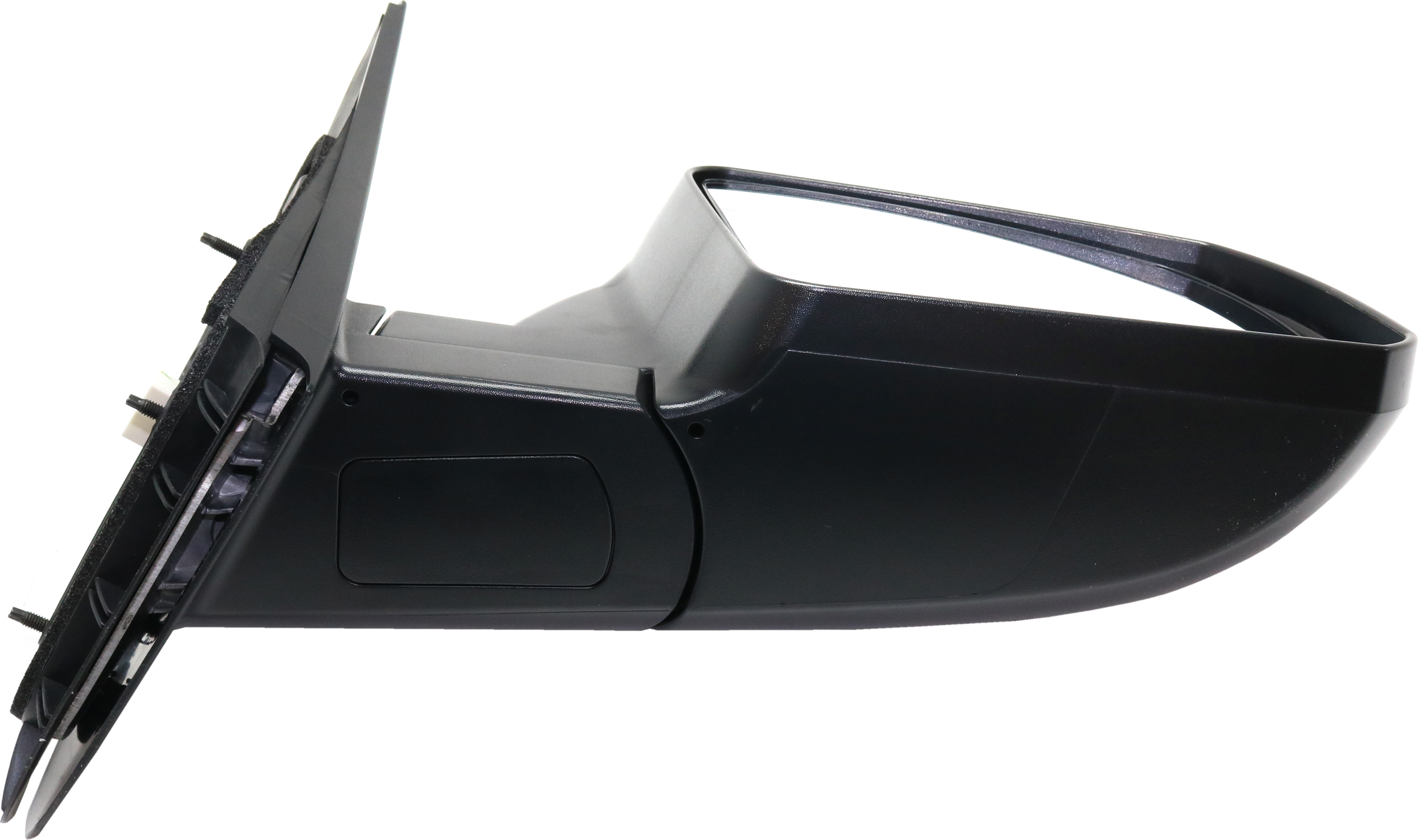 Mirror Compatible With 2014-2018 Toyota Tundra Right Passenger Side Heated w/ Blind Spot Detection in Glass Chrome Kool-Vue