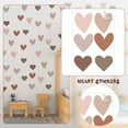 thumbnail image 2 of Yeetfub Peel And Stick Tile Decals Clearance Love Stickers Morandi 36 Room Wall Coffee Color Stickers Decoration Love Valentine's Wall Sticker, 2 of 7