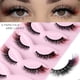 thumbnail image 1 of Pares de Pestañas Postizas de Aspecto Natural onlyliua, 1 of 1