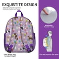 thumbnail image 5 of Boxer Dog Pitbull Terriers Dog and Drinks Backpack Backpack for School,Cute School Bag,Schoolbag with Adjustable Shoulder Straps & Padded Back,13.8"x11.4"x6", 5 of 6