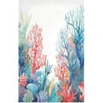 thumbnail image 2 of Dreamtimes Marine Coral Kitchen Towels 18x28inch Ultra Soft Absorbent Quick Drying Kitchen Dish Towels Washable Cleaning Cloths Hand Towels Tea and Bar Towels, 4 Pack, 2 of 7