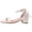 A-White156, variant on JAJAHO Girls Floral Princess Dress Shoes Low Heel Sandals Open Toe Hook And Loop Party Wedding Footwear For Little/Big Kids Versatile Shoes