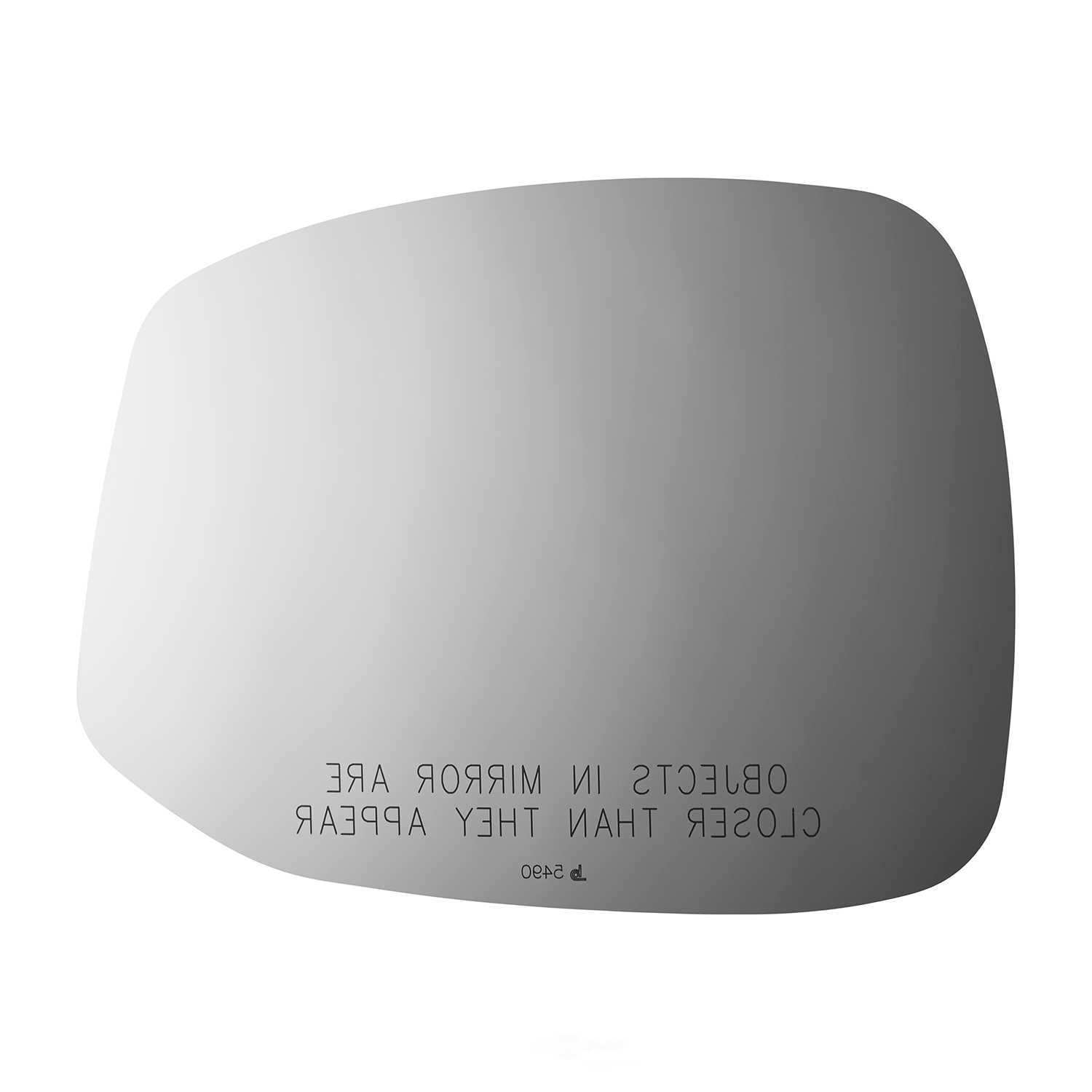 Burco 5490 Passenger Side Convex Replacement Mirror Glass for Honda Civic