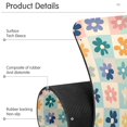 thumbnail image 4 of Yayeee Faucet Mat for Kitchen Sink 30" Diatomite Long Splash Guard Pad, Green Floral, 2 Pack, 4 of 7