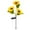 B, variant on FAMTKT Solar-Powered Sunflower Garden Light Outdoor Patio Lawns Decorative Stake Light with Realistic Plant, Solar Stake Lights Decorative for Garden Yard Decorations Outside Sunflower Decor
