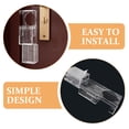 thumbnail image 2 of FUTUREORYY 1Pack Child Proof Door Handle Lock for Household Doors in Transparent, 2 of 8