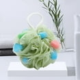 thumbnail image 6 of Bath Mesh Shower Body Scrubber | Soft Foam Exfoliating Bath Sponge | Quick-Dry PE Material | Hanging Loop | Multiple Colors | For Sensitive Skin | 1 Pack | 12x12x12cm, 6 of 6