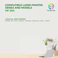 thumbnail image 2 of TCT 39A Toner Cartridge 2 Pack - Premium Compatible Replacement for 39A Q1339A Black, 2 of 6