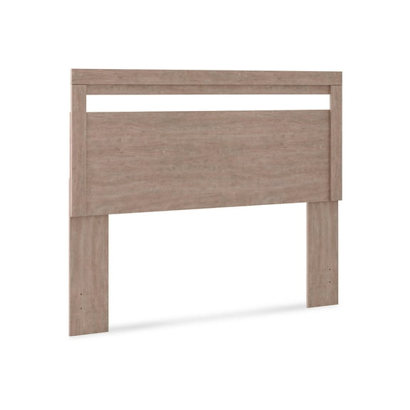 Signature Design by Ashley Casual Flannia Queen Panel Headboard Gray
