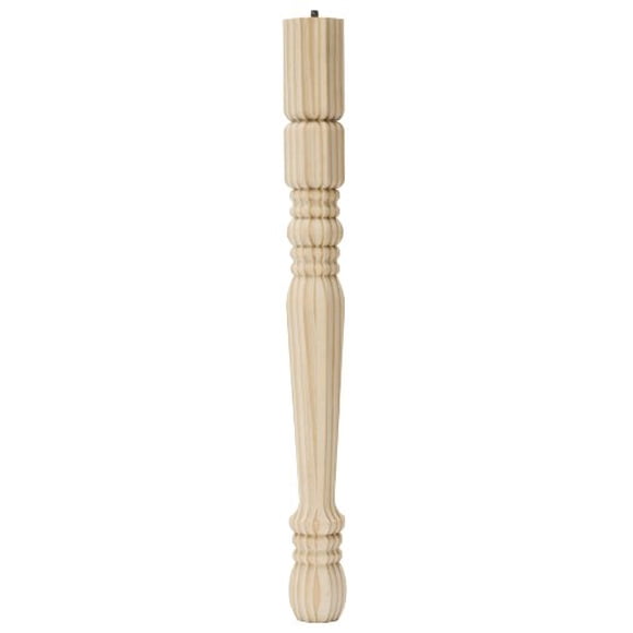 WADDELL LEG TABLE 2.25X21"" PINE (Pack of 1)