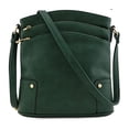 thumbnail image 1 of Bolso pequeño retro, bolso de hombro para mujer, bolso cruzado informal de moda simple para mujer, verde, 1 of 5