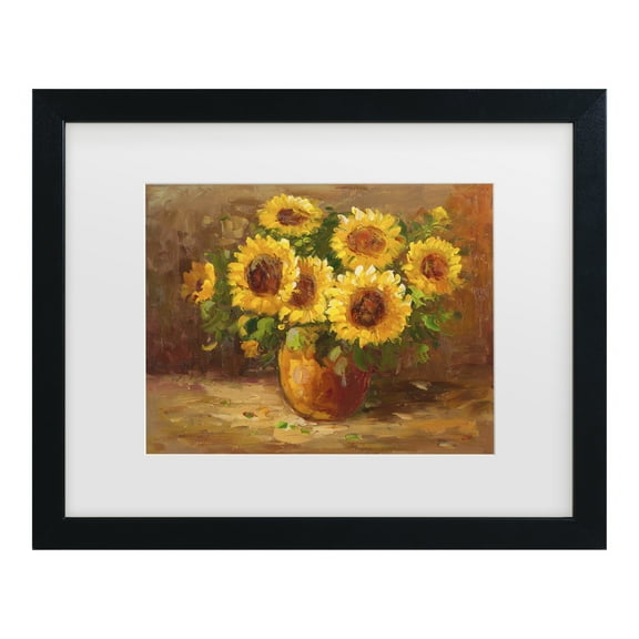 Trademark Fine Art 'Sunflowers Still Life' Canvas Art by Masters Fine Art