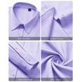 thumbnail image 2 of Vividaire Button Down Shirts for Women Collared Long Sleeve Dress Shirts Wrinkle Free Blouse Fitted Work Office Tops, 2 of 8