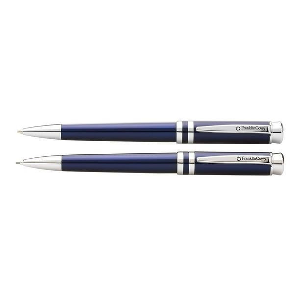 Cross Franklin Covey Freemont Royal Blue Ballpoint Pen and Pencil Gift