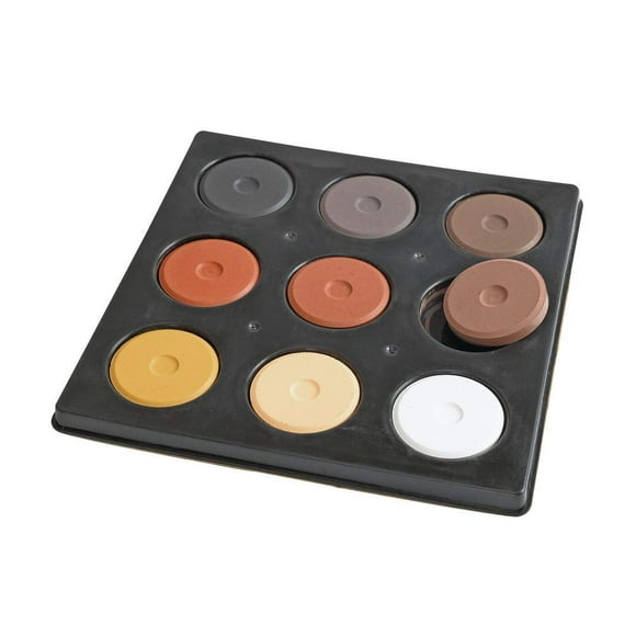 Set de pintura Jack Richeson Mini Tempera 9 colores Multicultural