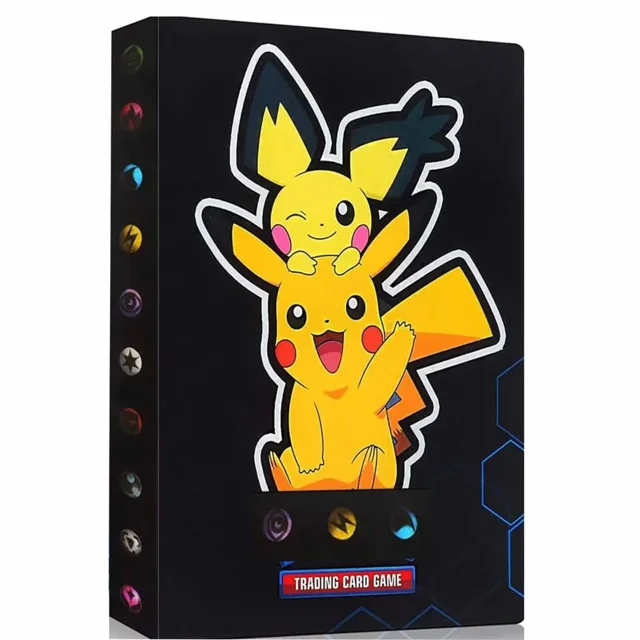 Classeur de Cartes, Classeur de Cartes, Classeur de Rangement pour Cartes de Collection, Albums de Cartes, 30 pages Pouvant Contenir 240 Cartes-(Nouveau-7)