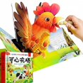 thumbnail image 1 of Animal Pop Up Book, 3D Flip Book, Magical Baby Story Book with Illustrations and Situations for Cognitive Development., 1 of 8