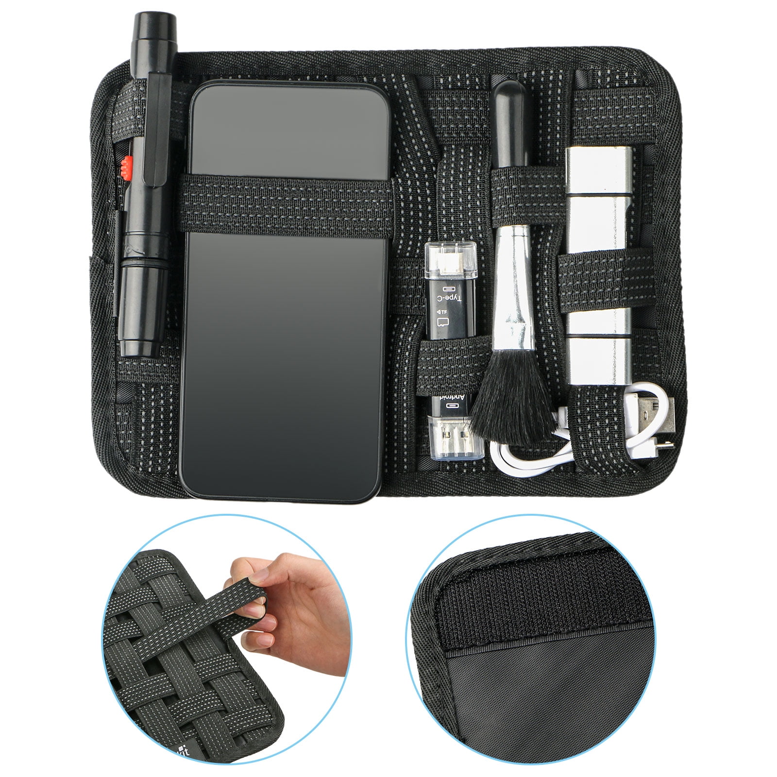 EEEkit Grid Electronics Organizer Board, 7.78 x 5.9in with Upgraded