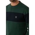 thumbnail image 7 of Chaps Men's & Big Men's Original Cotton Crewneck Color Block Sweater, 7 of 7
