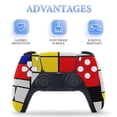 thumbnail image 4 of Piet Mondrian Abstract Art PS5/PS5 Pro/PS5 Slim Digital Disc Skin Sticker For Console And Controller Skins, 4 of 7