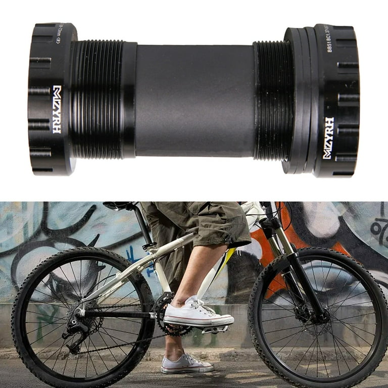 Mountain Road Bike Bb Center Shaft Tooth Plate Press In Threaded Center Shaft