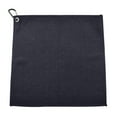 thumbnail image 1 of AURORA TRADE Golf Towel Sweat Absorption Perforated Superb Clean Ability Non-fluffy with Carabiner Clip Efficient Cleaning Quick-dry Microfiber Waffle Pattern Golf Club Towel for Golfer, 1 of 8