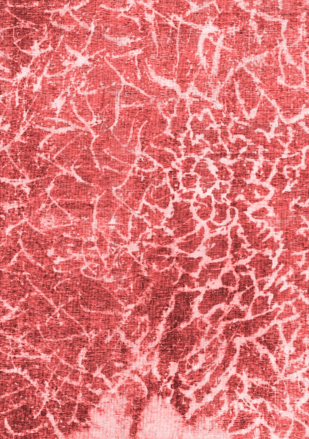 Ahgly Company Indoor Rectangle Abstract Red Contemporary Area Rugs, 2 ...