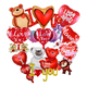 thumbnail image 1 of Globos De Amor De San Valentín Con Película De Aluminio Xtellar rojo, 1 of 3