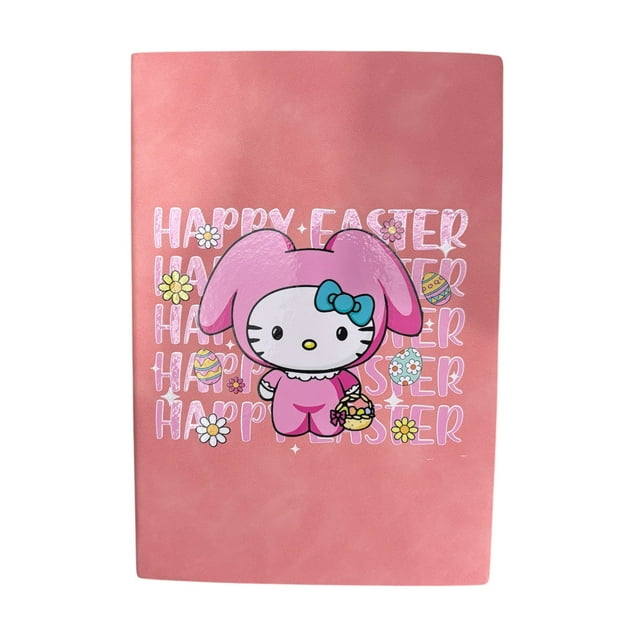 Libreta de boceto para dibujar A4 color rosa, 100 hojas blancas, Hello Kitty, mide 15 cm de ancho por 21 cm de largo