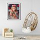 thumbnail image 4 of 5D diamante pintura DIY flor chica completo redondo taladro mosaico imagen pared decoración Likrtyny decoración de arte, 4 of 9
