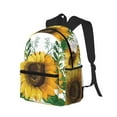 thumbnail image 2 of Lsque Sunflowers (2) Classic Casual Backpack - Large Capacity Water-Resistant Backpack for School, Work, Travel, and Outdoor Activities, 2 of 8