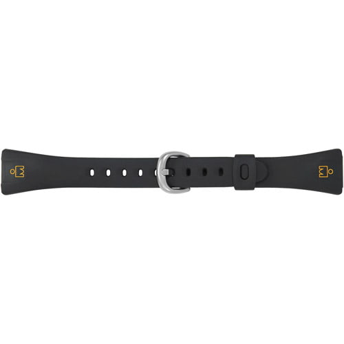 Timex Women's 14mm Resin Watch Strap, Color:Black (Model: Q7B800GZ) -  