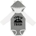 thumbnail image 3 of Inktastic Trailer Trash- Camping Humor Boys or Girls Long Sleeve Baby Bodysuit, 3 of 5