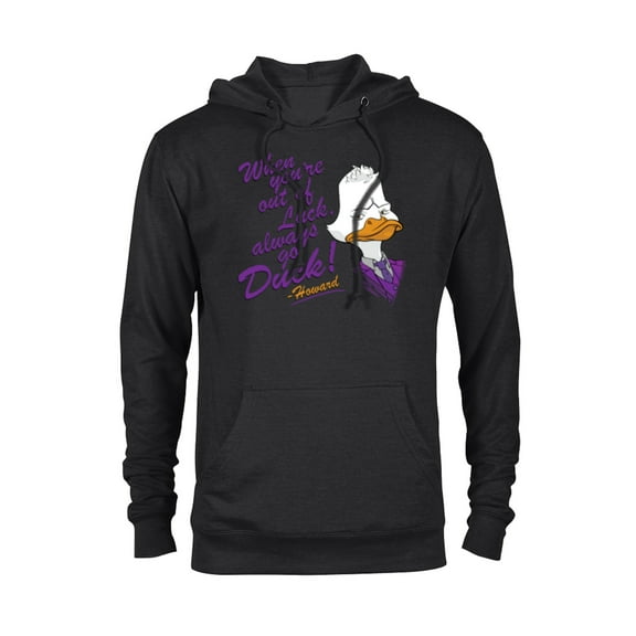 Marvel WHAT IF…? Howard The Duck Always Go Duck - Pullover Hoodie for Adults – Customized-Black