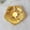 Gold-1, variant on Fmbmuo Iron Vintage Candle Holder Gold 5.5 Inch Golden Leaf/Flower Christmas/Valentine‘s Day Tray Candle Holder Glam Candlestick Decorations for Long Table Centerpiece