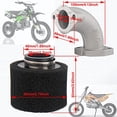 thumbnail image 4 of Carburador VM22 26 mm con filtro de aire para Pit Dirt Bike 110-140, 4 of 8