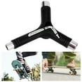 thumbnail image 1 of Multifunction Skateboard Wrench, Lightweight Portable Alloy Steel Tool with 5 Functions, for Professional Skateboard Maintenance, 1 of 7