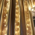 thumbnail image 3 of Curtain Light, String Light Decoration String Light, 8 Modes For Birthday Sparties Window Dining Rooms Weddings Gardens Families Terraces Warm White, 3 of 8