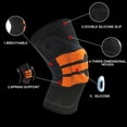 thumbnail image 5 of KOYPTL Professional Knee Brace for Pain Relief Soft Breathable Knee Pads with Patella Pad & Side Stabilizers Compression Knee Sleeve for Meniscus Tear ACL Joint Pain Runner Workout（1pc）, 5 of 6